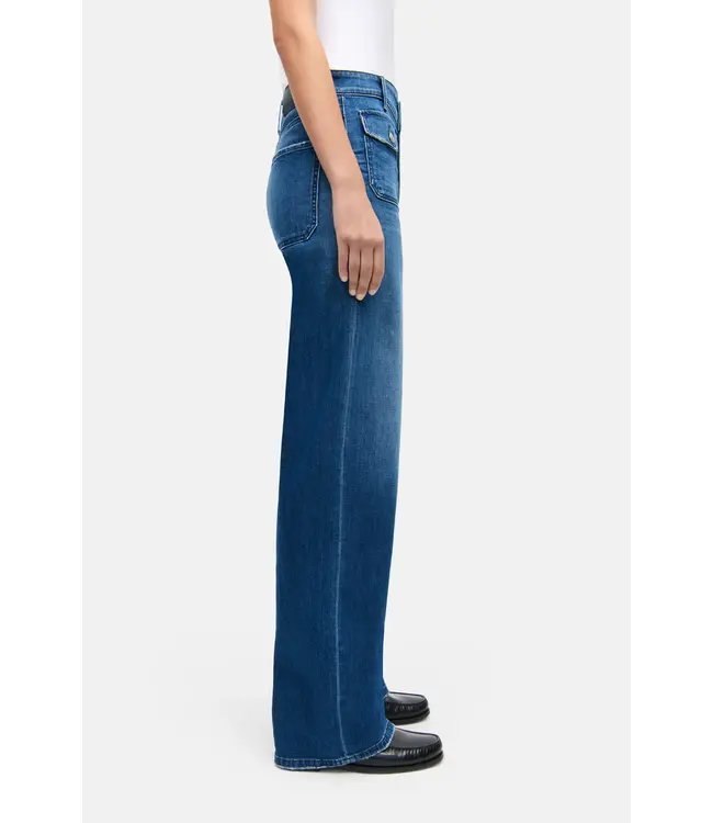 Cambio Aimee patch pocket jean