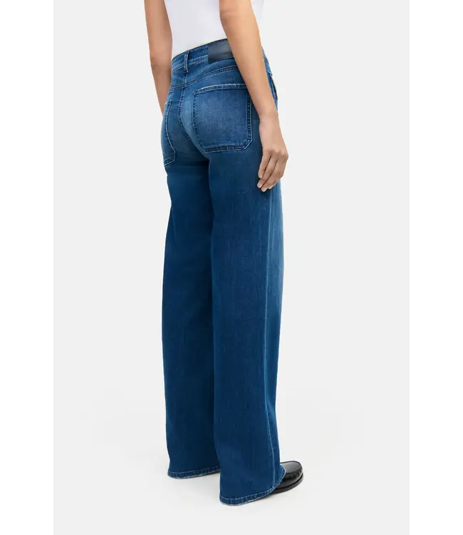 Cambio Aimee patch pocket jean