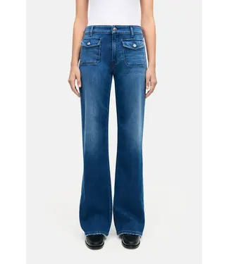 Cambio Aimee patch pocket jean