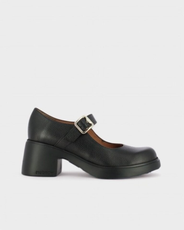 Wonders Wonders Mary Jane  block heel shoe E-7120