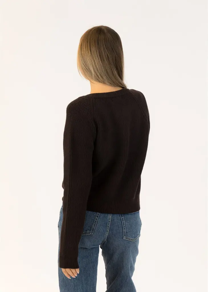 Lyla + Luxe Lyla + Luxe Ribbed sweater BELLE