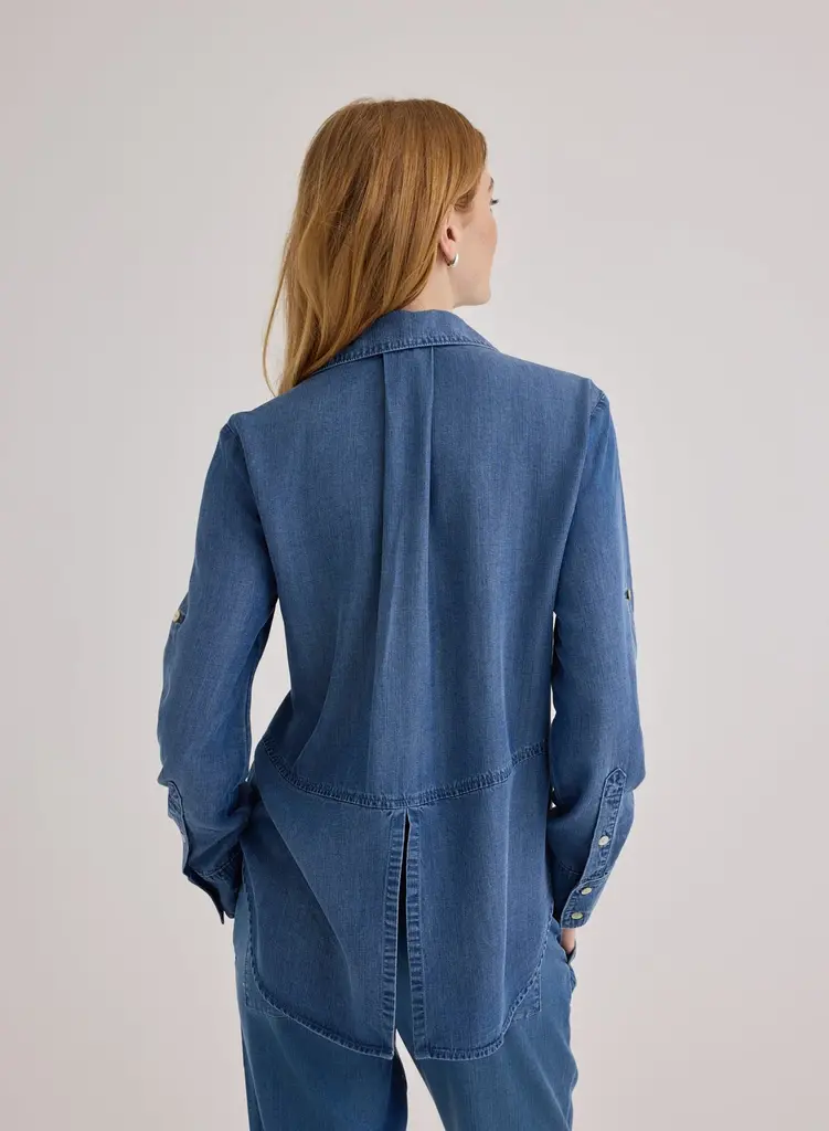 Bella Dahl Bella Dahl Split back button down B2631-549-645