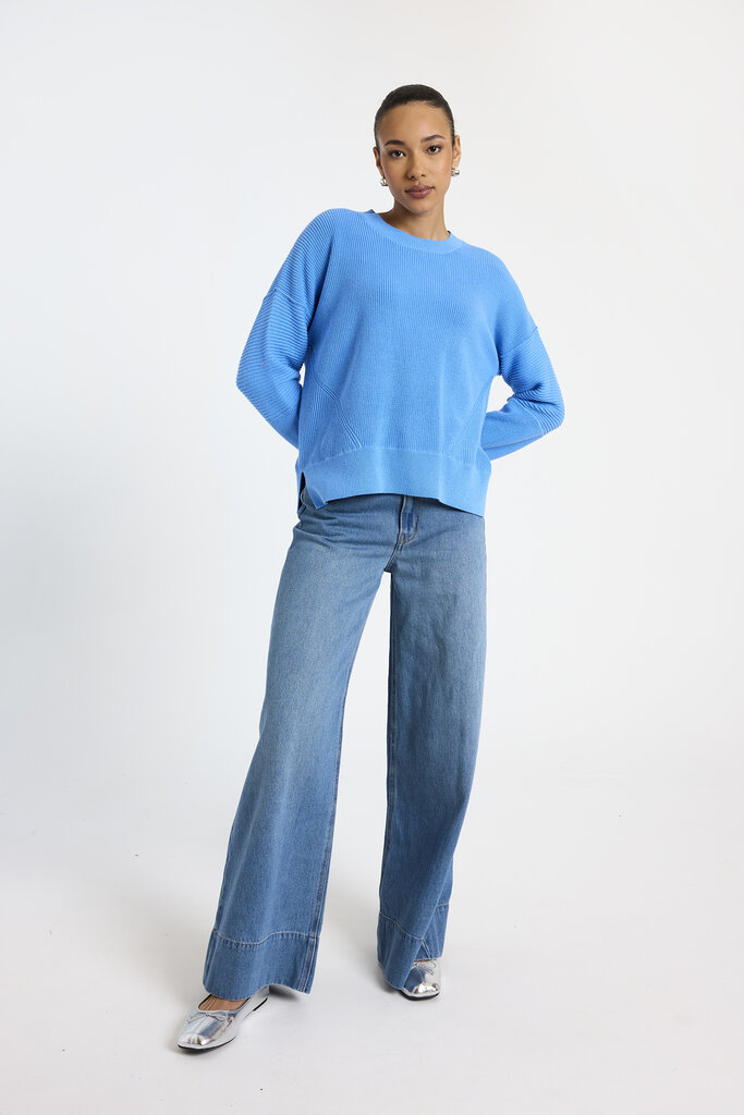 Brodie Brodie Lana rib detail crew top W-063