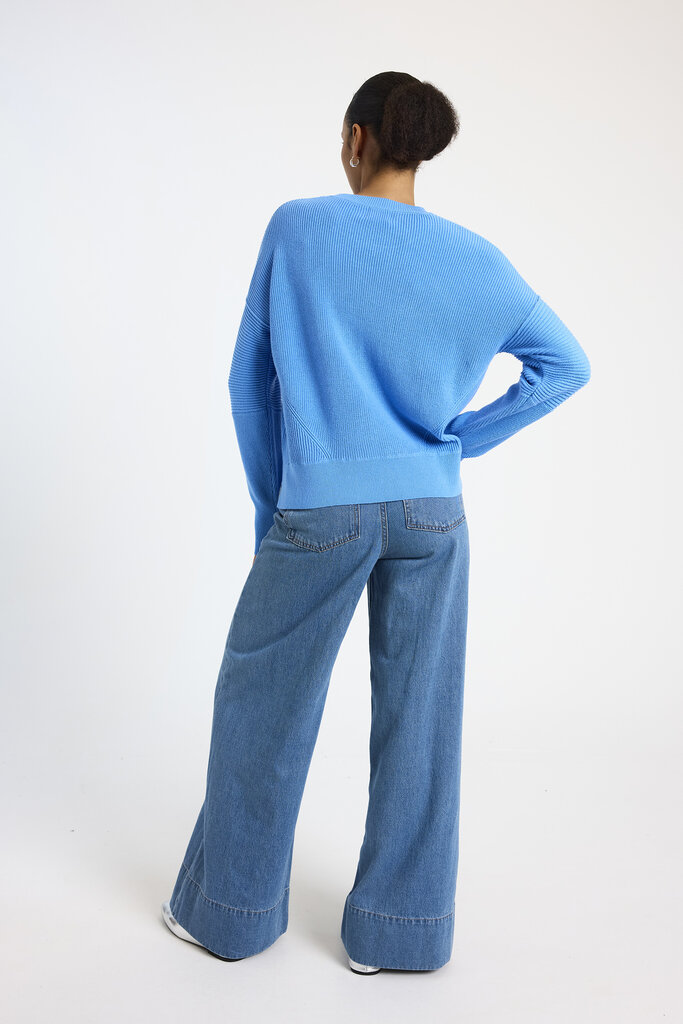 Brodie Brodie Lana rib detail crew top W-063