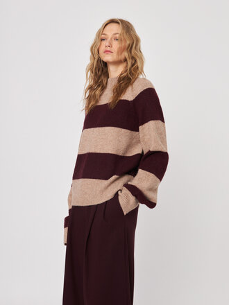 John & Jenn Edison stripe sweater