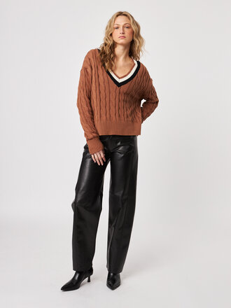 John & Jenn Leon v-neck sweater