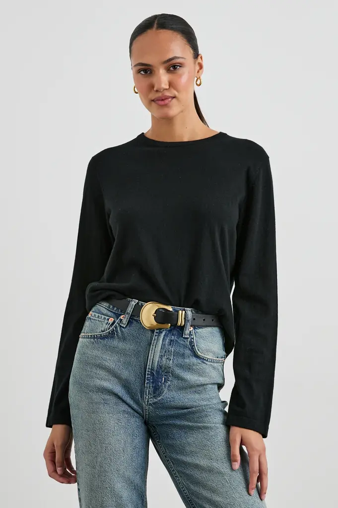 Rails Rails Cotton cashmere long sleeve tee 883C-400C