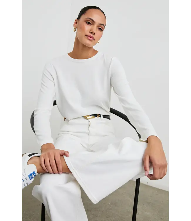 Rails Cotton cashmere long sleeve tee