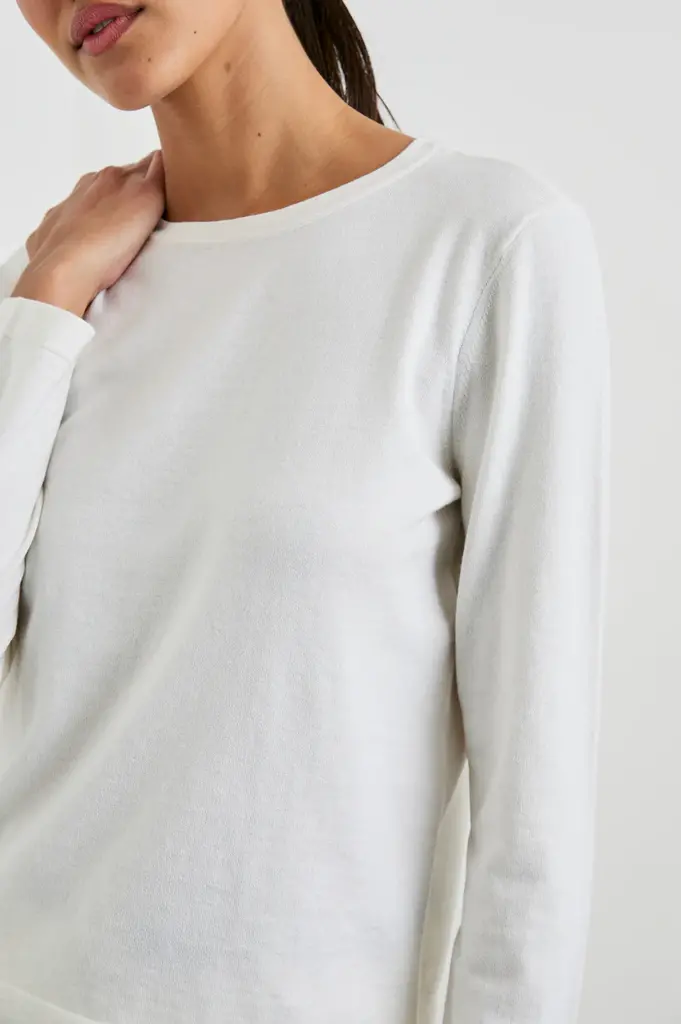 Rails Rails Cotton cashmere long sleeve tee 883C-400C
