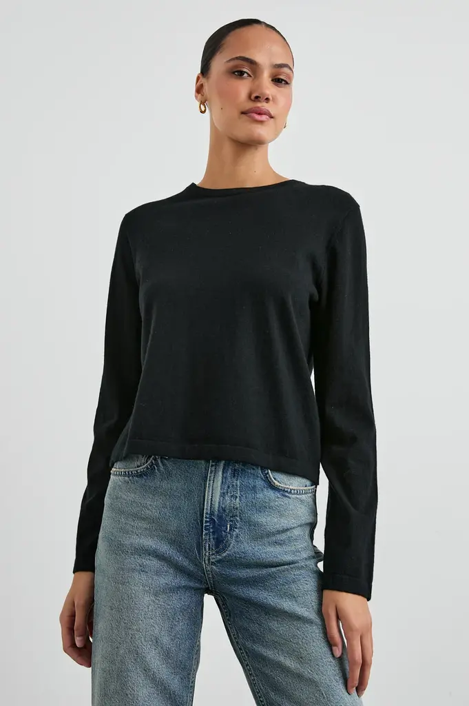 Rails Rails Cotton cashmere long sleeve tee 883C-400C