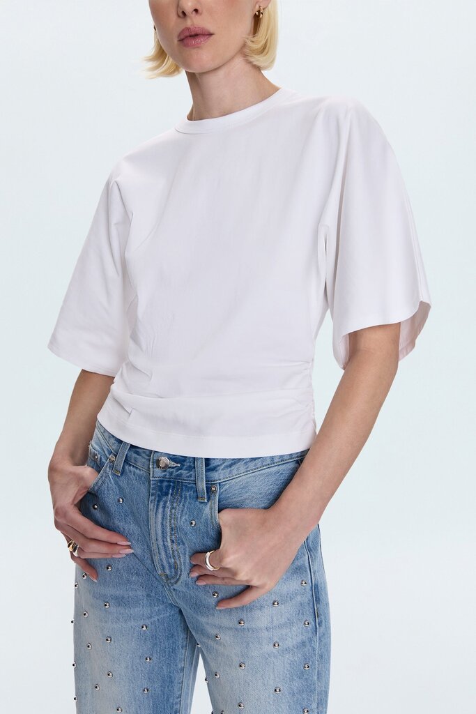 Pistola Pistola Veronica drop shoulder fitted top P00051010QJ