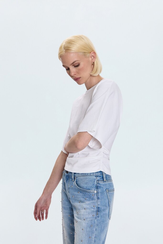 Pistola Pistola Veronica drop shoulder fitted top P00051010QJ