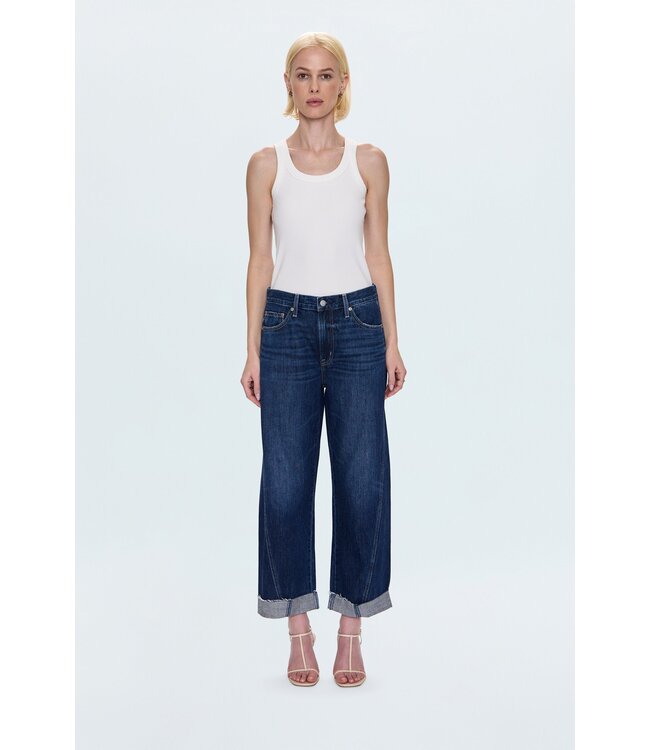 Pistola Kacey mid rise cuffed boyfriend jean