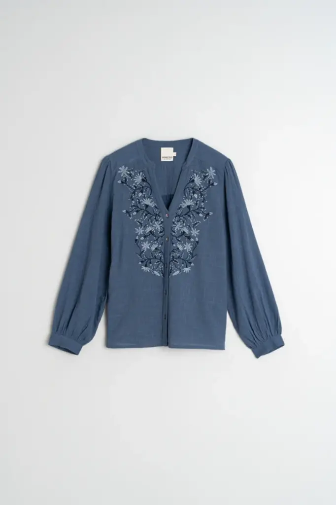 Indi & Cold Indi & Cold Embroidered shirt MC390