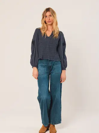 Indi & Cold Embroidered blouse