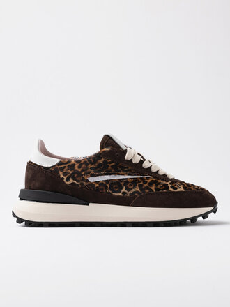 D.A.T.E Athleta animalier sneaker