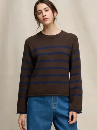 Velvet Lucia cotton cashmere sweater