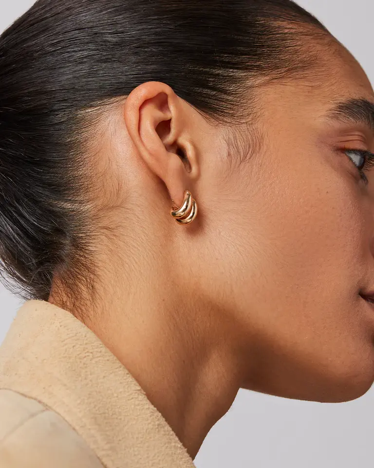 Jenny Bird Jenny Bird Mini Florence earrings gold JB3450-HPG