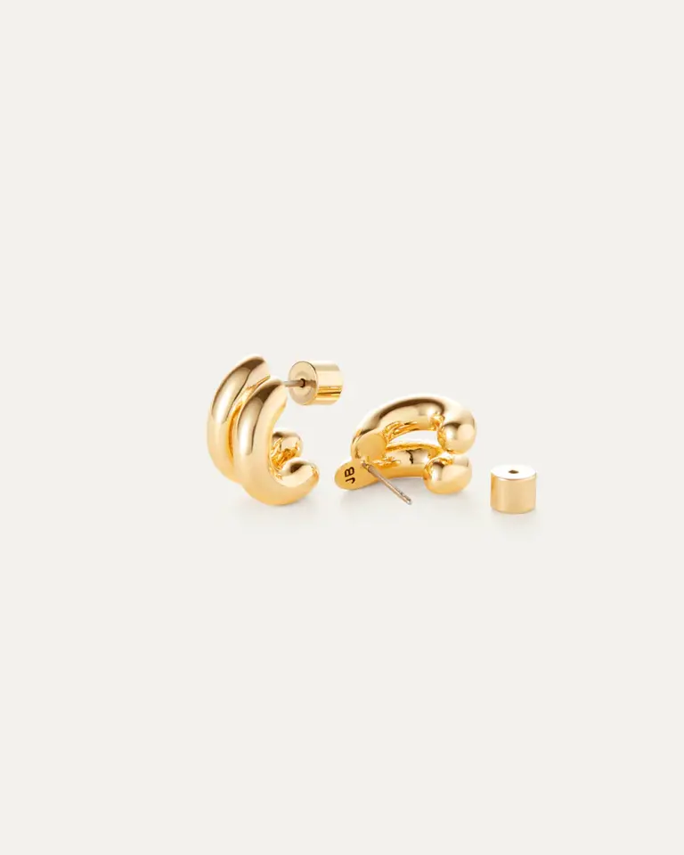 Jenny Bird Jenny Bird Mini Florence earrings gold JB3450-HPG