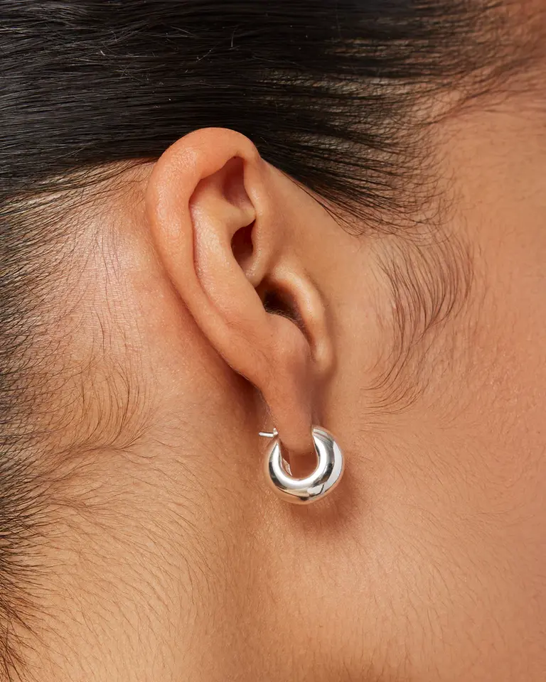 Jenny Bird Jenny Bird Mini tome hoop earrings JB3491-HPS