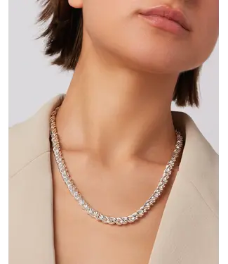 Jenny Bird Rizzo necklace silver