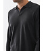 Patrick Assaraf Men's Xfine merino  open collar polo