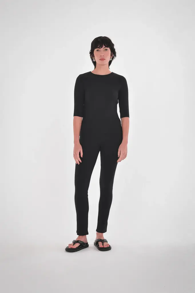 Paper Label Paper Label Akari crew neck CTR-221-1036A