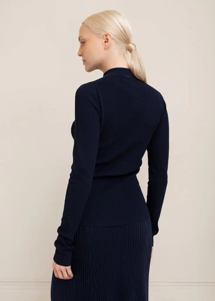 Paper Label Paper Label Gabrielle rib zip jacket STC-251-7012