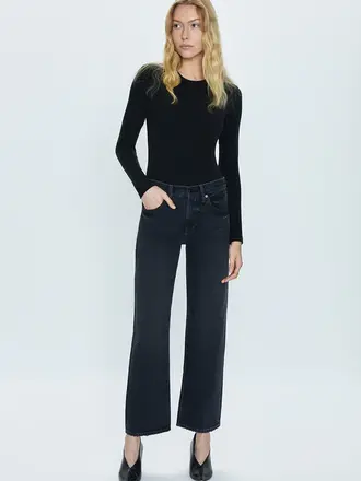 Pistola Lexi mid rise bowed