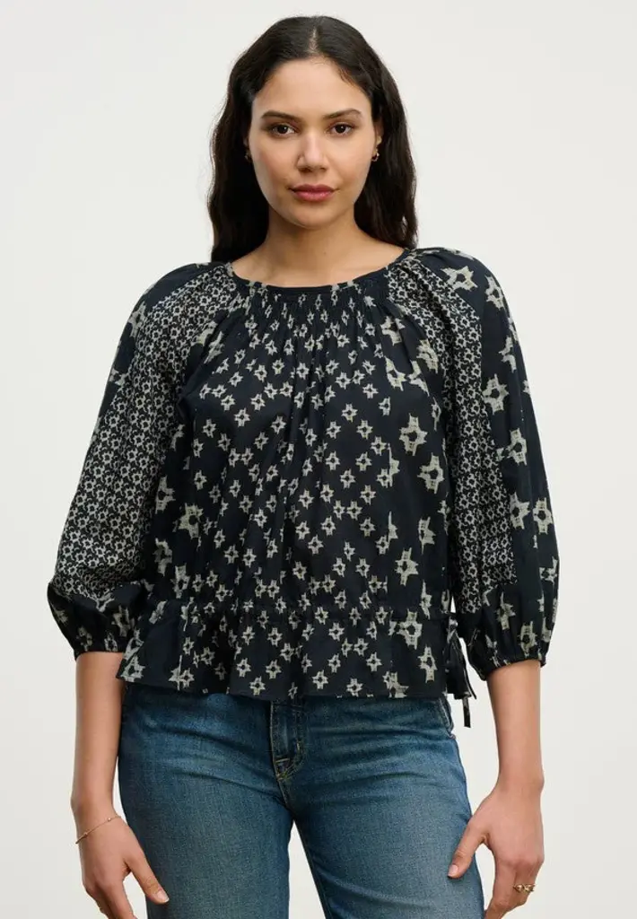 Velvet Velvet Adelaide aspen print top
