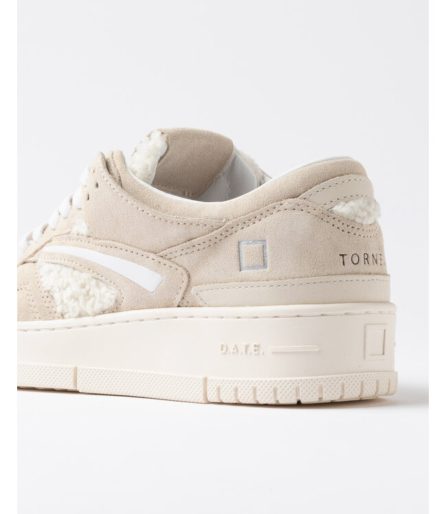 D.A.T.E D.A.T.E Tornedo teddy sneaker TO-TD-WH