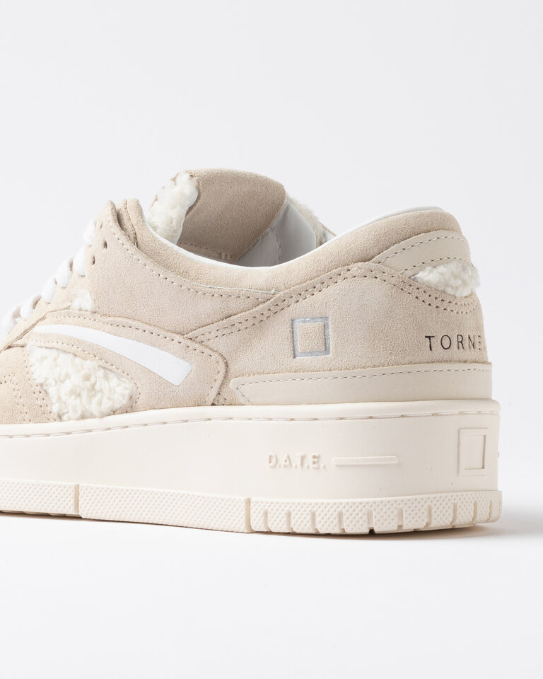 D.A.T.E D.A.T.E Tornedo teddy sneaker TO-TD-WH