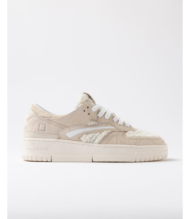 D.A.T.E D.A.T.E Tornedo teddy sneaker TO-TD-WH