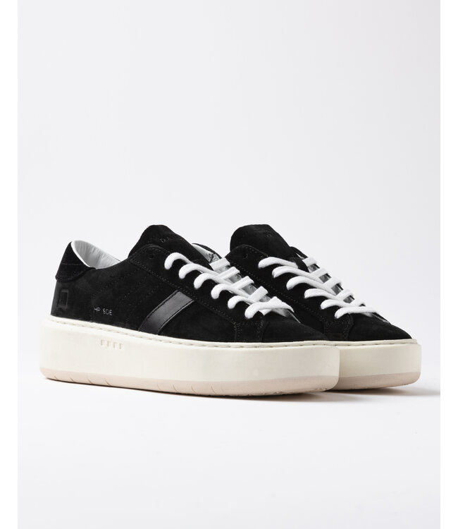 D.A.T.E Hill platform suede sneaker