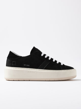 D.A.T.E Hill platform suede sneaker