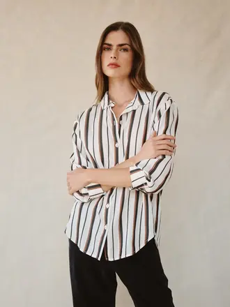 Bella Dahl Boyfriend button down