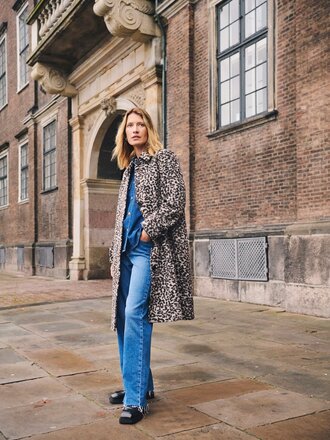 Part Two Suzy leopard outerwear