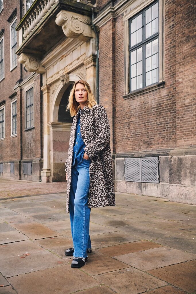 Part Two Part Two Suzy leopard outerwear 30309747