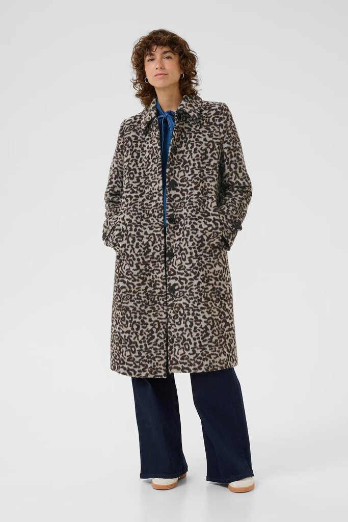 Part Two Part Two Suzy leopard outerwear 30309747