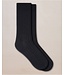 Bleu Foret Men's ribbed merino/cotton sock