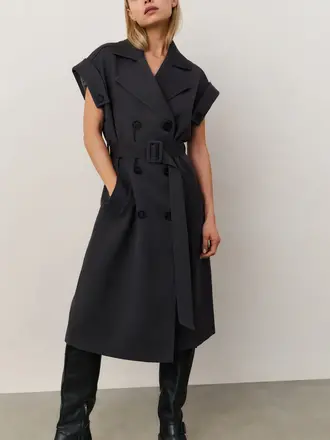 Yaya Woven sleeveless dress/vest