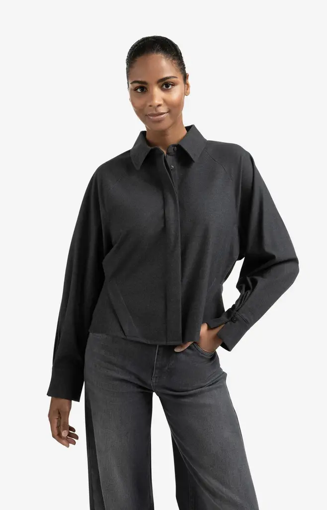 Yaya Yaya Batwing blouse with back pleat 1201170