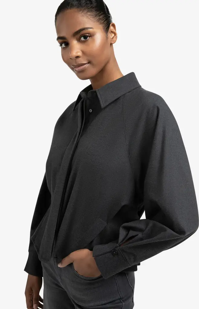 Yaya Yaya Batwing blouse with back pleat 1201170