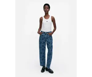 【最終値下げ】マリメッコMaridenim Barrel Unikko 28 Maridenim Barrel Unikko Jeans | Marimekko