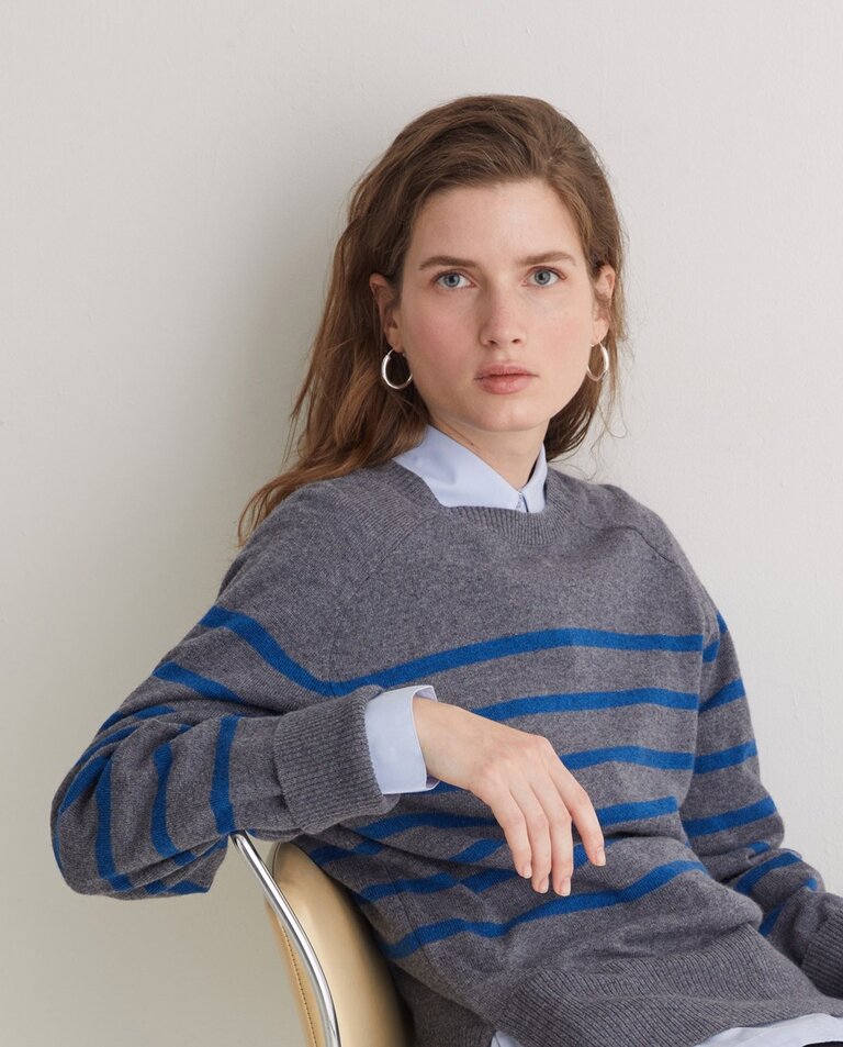 Yerse Yerse Striped jumper 43515