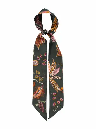 Echo Falling leaves ribbon scarf