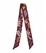 Echo Falling leaves ribbon scarf