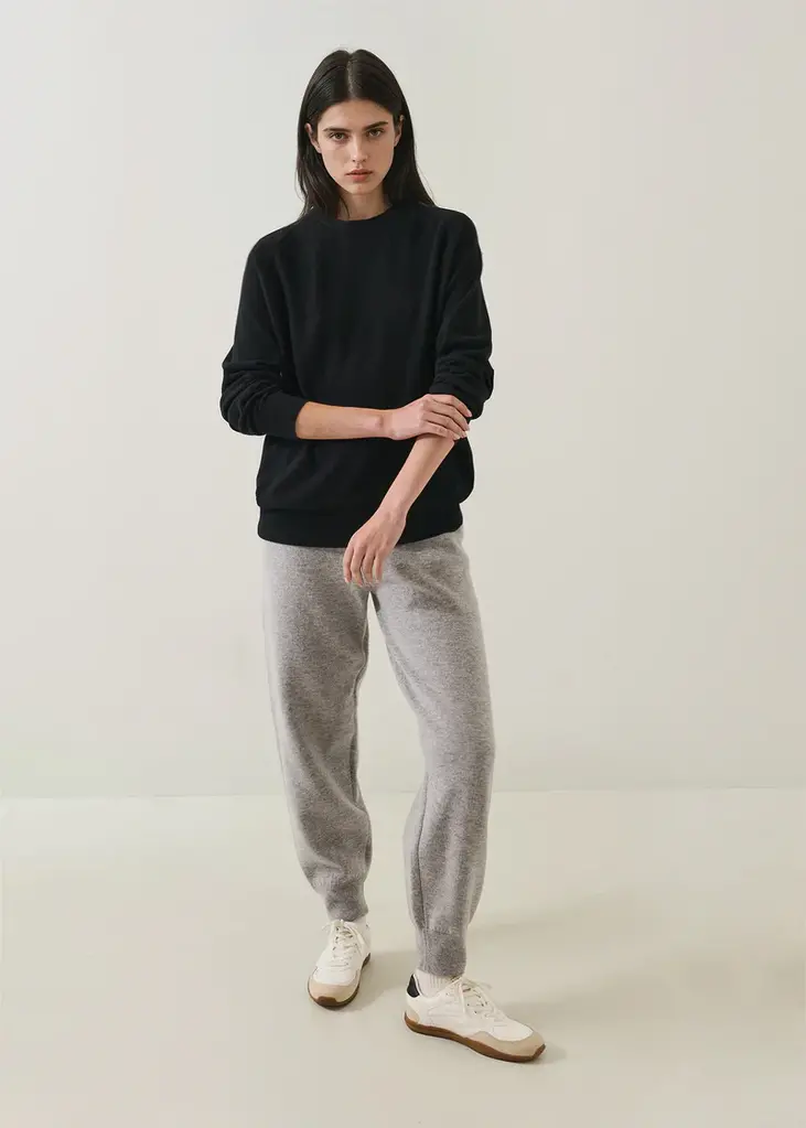 Patrick Assaraf Patrick Assaraf Nano cashmere oversized crew W169C31Y