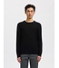 Selected Men's Tray ls knit merino crew