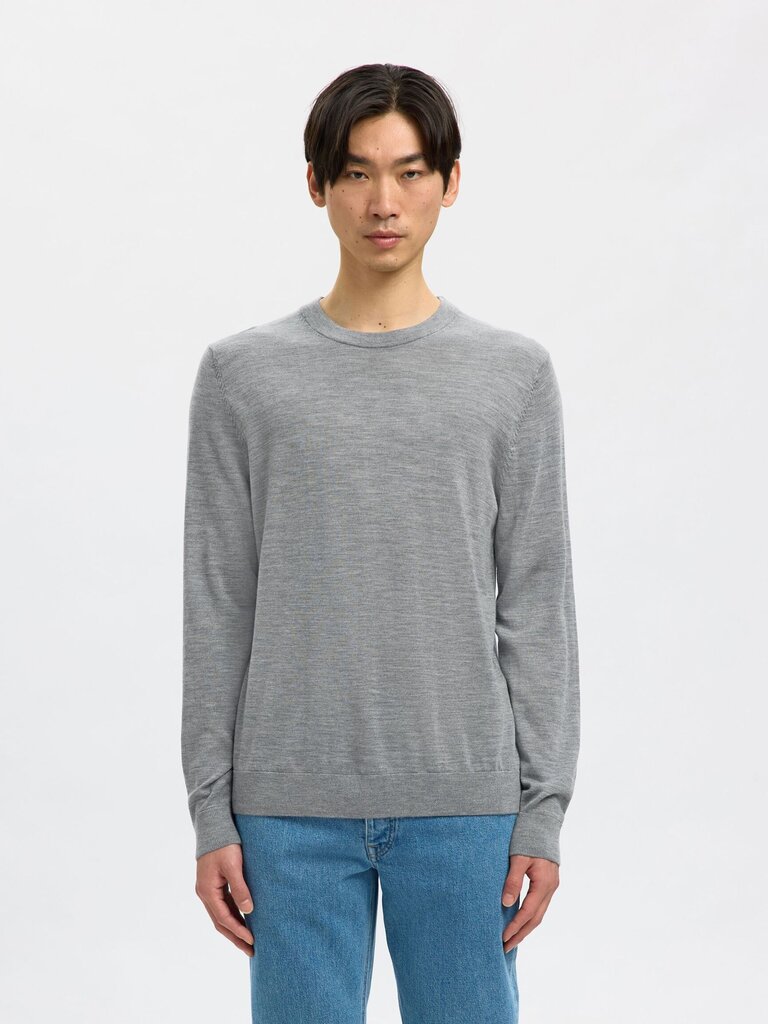 Selected Selected Men's Tray ls knit merino crew 16094647